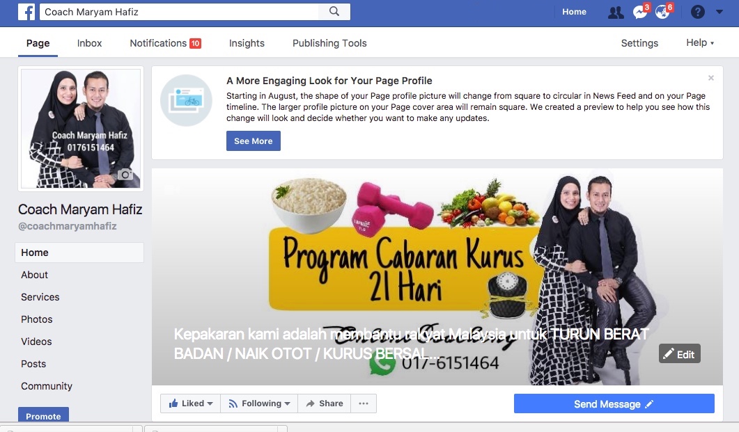 Page Coach Maryam Hafiz